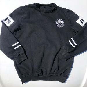 Unofficial BTS Rap Monster 94 Sweatshirt Black Size Medium